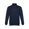 THC BUDAPEST. Sweat-shirt col zippé unisexe