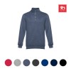 THC BUDAPEST. Sweat-shirt col zippé unisexe