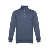 THC BUDAPEST. Sweat-shirt col zippé unisexe
