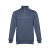 THC BUDAPEST. Sweat-shirt col zippé unisexe