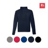 THC VIENNA. Pull polaire col zippé unisexe