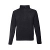 THC VIENNA. Pull polaire col zippé unisexe