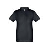 Kids short-sleeved 100% cotton piqué polo shirt unisex)