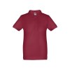 Kids short-sleeved 100% cotton piqué polo shirt unisex)