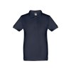 Kids short-sleeved 100% cotton piqué polo shirt unisex)