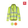 THC ZAGREB WORK. Veste softshell haute visibilité (unisexe)