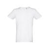 THC SAN MARINO WH. T-shirt homme à manches courtes en coton peigné. Couleur blanche