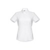 THC LONDON WOMEN WH. Chemise oxford à manches courtes pour femmes. Couleur blanche