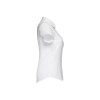 THC LONDON WOMEN WH. Chemise oxford à manches courtes pour femmes. Couleur blanche
