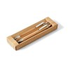 GREENY. Kit stylo bille et porte-mine en bambou