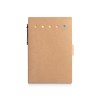 COOPER. Carnet de notes adhésif, 6 types de feuilles autocollantes