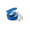 EMMY. Cable USB avec connecteur 3 en 1en ABS et PVC