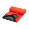 RILEY. Couverture pique-nique en polaire (180 g/m²) avec visière