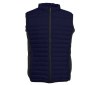 Bodywarmer bi-matière homme