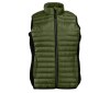 Bodywarmer bi-matière femme