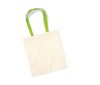 Sac shopping aux anses contrastées