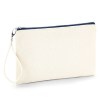 Petite pochette en coton canvas