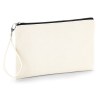 Petite pochette en coton canvas