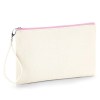 Petite pochette en coton canvas
