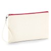 Petite pochette en coton canvas