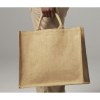 Grand sac shopping en toile de jute