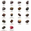 Ballotin 18 chocolats noirs