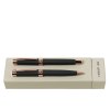 Parure Zoom Soft Marine (stylo bille & stylo roller)