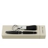Parure CERRUTI 1881 Noir (stylo roller & porte-clefs)