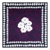 Foulard soie Giada Marine