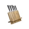 Support livre de cuisine avec 5 couteaux