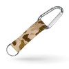 Porte-clés mousqueton + lanière sublimation