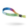 Bracelet textile sublimation + bague de serrage