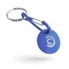 Porte-clés jéton aluminium personnalisé