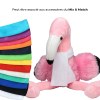 Peluche flamant rose
