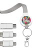 LONG CABLE DE CHARGE 3 EN 1 AVEC PC