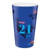 GOBELET PLASTIQUE REUTILISABLE 60 cl  RAS BORD (IML)