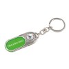 PORTE-CLES METAL + INSERT PLASTIQUE EN BOITE INDIVIDUELLE