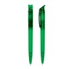 STYLO BILLE BLEUE CORPS ET CLIP PLASTIQUE EN MATIERE RECYCLEE rPET