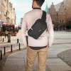 DELFOS. Sac bandoulière en PET (100% rPET) 300D et PET (100% rPET) 600D