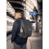 TOULON. Sac à dos pour ordinateur portable en rPET 600D haute densité 16"