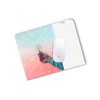 Tapis souris 230x190mm - 30 feuilles offset 115gr. encollees en pied - dessous carton - 2 coins arrondis en tete