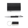 Ensemble cadeau (stylo à bille, porte-clé, porte-cartes de visite) JOE