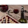 Set à vin avec jeu d'échecs (4 pièces) TREBB