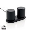 Double enceinte à charge sans fil