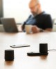 Double enceinte à charge sans fil