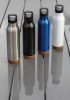 Bouteille isotherme étanche avec finition liège
