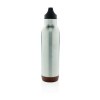 Bouteille isotherme étanche avec finition liège