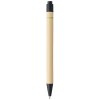 Stylo bille en carton recyclé et plastique de maïs Berk (encre noire)