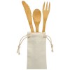 Ensemble de couverts Celuk en bambou