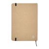 Carnet A5 publicitaire en carton recycl